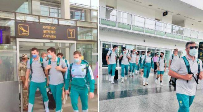 T20 Match : Australian Cricket team reached Chandigarh, Security tightened in Mohali, 1500 soldiers will be deployed T20 Match : ਆਸਟ੍ਰੇਲੀਆ ਦੀ ਕ੍ਰਿਕਟ ਟੀਮ ਪਹੁੰਚੀ ਚੰਡੀਗੜ੍ਹ , ਮੋਹਾਲੀ 'ਚ ਸਖ਼ਤ ਸੁਰੱਖਿਆ, 1500 ਜਵਾਨ ਹੋਣਗੇ ਤਾਇਨਾਤ