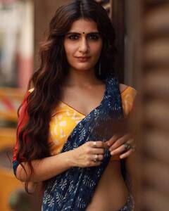 Fatima Sana Shaikh Pics: फातिमा सना शेख की इन तस्वीरों को देख आएगी करीना कपूर की याद, साड़ी लुक में लूटी महफिल