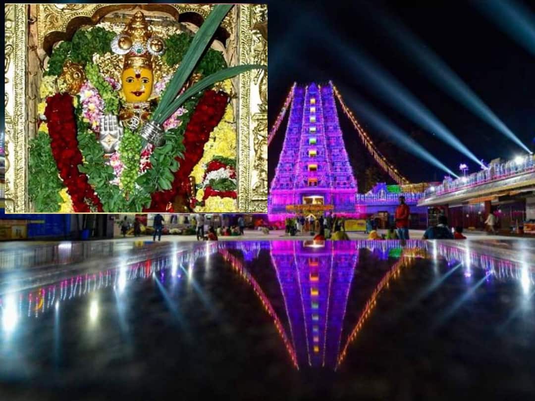 Vijayawada Kanaka Durga Temple :10 days Dasara Festivals At Kanaka Durga Temple 2022, snapanabhishekam Vijayawada Kanaka Durga Temple : దుర్గమ్మకు స్నపనాభిషేకం అనంతరం శరన్నవరాత్రి ఉత్సవాలు ఆరంభం