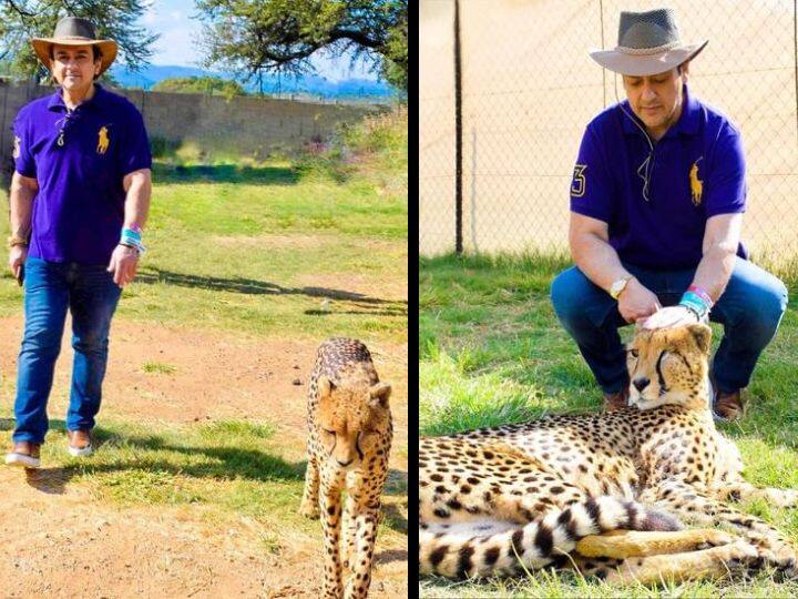 चीता और अदनान सामी में क्या है कॉमन? सिंगर ने तस्वीर शेयर कर खुद बताया Adnan sami shares photo with leopard amid Namibia cheetah comes in india चीता और अदनान सामी में क्या है कॉमन? सिंगर ने तस्वीर शेयर कर खुद बताया