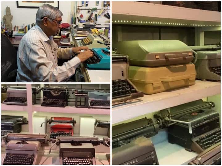 Indore Man Builds Typewriter Museum, 450 rare typewriters from India and abroad are in the collection Indore News: इंदौर में शख्स ने बनाया अनोखा म्यूजियम, कलेक्शन में शामिल हैं देश-विदेश के 450 दुर्लभ टाइपराइटर