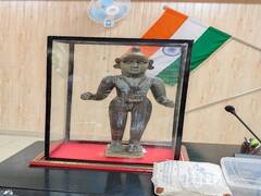 कौशांबी में 15 साल पहले चोरी हुई 95 करोड़ की दो मूर्तियां बरामद, 10 लोग गिरफ्तार