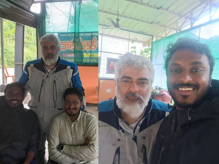 Ajiths kindness insta user shared story of his unexpected meet up with Ajith in Ladakh Ajith: மெக்கானிக் அவதாரம்... டீ குடிக்க கம்பெனி... சக பயணிக்கு உதவிய அஜித்... இன்ஸ்டாகிராமில் நெகிழ்ச்சிப் பதிவு!