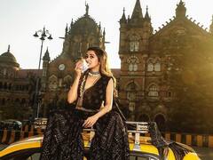 PHOTO: 'संस्कारी बहू' टीना दत्ताने वडापाव खात केलं नवं फोटोशूट; पाहा फोटो!