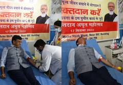 पीएम के जन्मदिन पर शुरू हुए रक्तदान अभियान में बढ़-चढ़कर हिस्सा ले रहे डोनर, इस तारीख तक चलेगी मुहिम