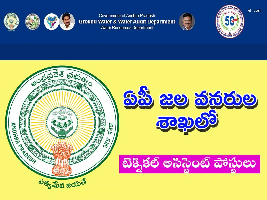 Technical Assistant Posts on contract basis in the Ground Water and water Audit Department, Andhra Pradesh APSGWD: ఏపీలో 74 టెక్నికల్ అసిస్టెంట్‌ పోస్టులు, డిప్లొమా అర్హత చాలు!