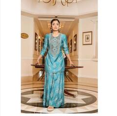 Rashmika Mandanna Pics: ਨੀਲੇ ਪਲਾਜ਼ੋ ਸੂਟ 'ਚ Rashmika Mandanna ਦੀ ਸਿੰਪਲ ਲੁੱਕ ਨੇ ਖਿੱਚਿਆ ਸਾਰਿਆਂ ਦਾ ਧਿਆਨ, 'ਸ਼੍ਰੀਵੱਲੀ' ਦਾ ਇਹ ਅੰਦਾਜ਼ ਹੈ ਕਮਾਲ