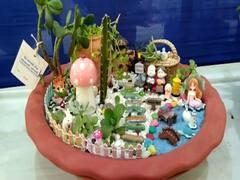 स्वातंत्र्याचा अमृतमहोत्सव, सांगलीत रंगबिरंगी फुलातून साकारली भारतमाता