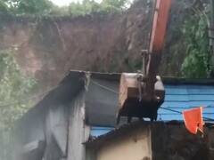 वसईत पुन्हा दरड कोसळली, सुदैवान कोणतेही नुकसान नाही