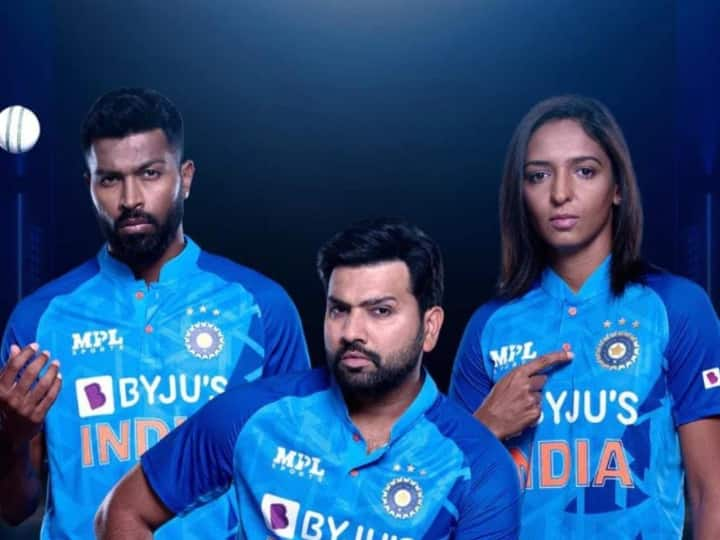 T20 World Cup Indian Team's New Jersey Released For T20 World Cup, See Photos T20 World Cup 2022: T20 વર્લ્ડ કપ માટે ટીમ ઈન્ડિયાની જર્સી લોન્ચ કરાઈ, જુઓ ખાસ ફોટો