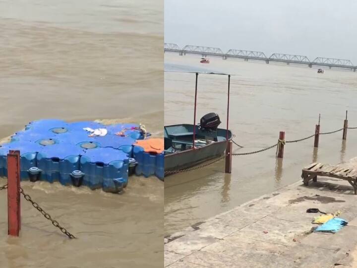 अयोध्या में लगातार बारिश होने की वजह से सरयू नदी का जलस्तर बढ़ गया है.