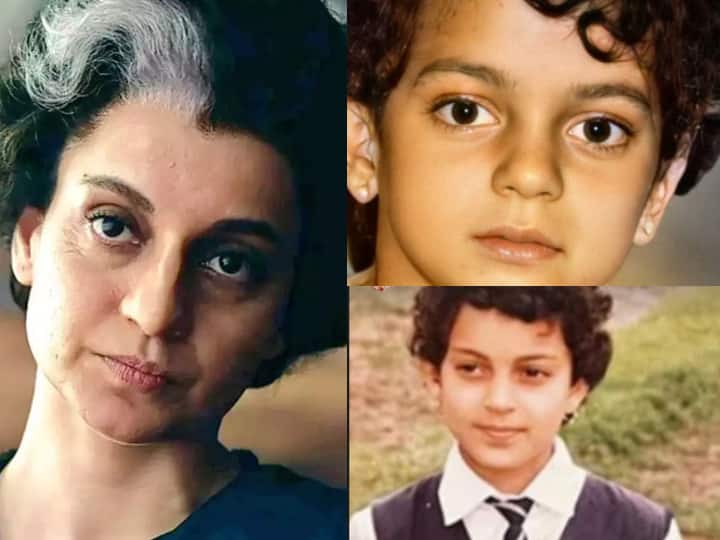 Kangana Ranaut shared childhood pics of her and talked about her resemblance with PM Indira Gandhi बचपन से ही PM इंदिरा गांधी जैसी दिखती थीं कंगना रनौत, तस्वीर शेयर कर एक्ट्रेस ने दिया सबूत
