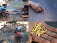 छत्तीसगढ़ की इस नदी से निकलता है सोना, काम में लगे परिवार को नहीं है जेवरात बनाने की जानकारी