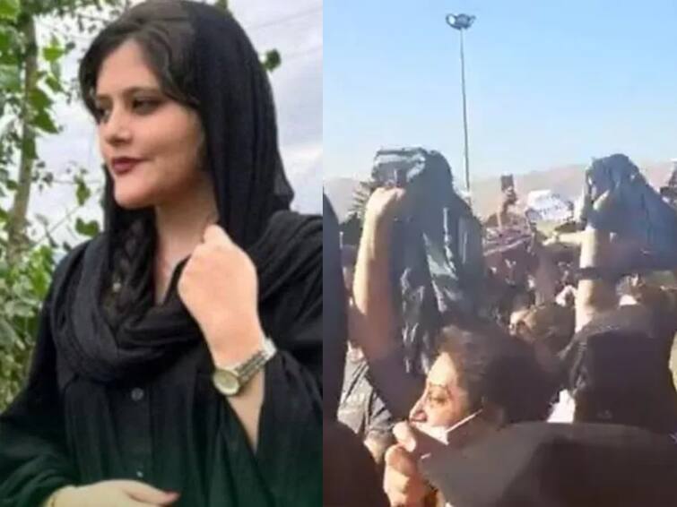 Iran: Women protest by throwing off their hijabs with slogans of 'Death to the Dictator' ஹிஜாப் போடலேன்னா கொலையா..? ஈரானில் துணிந்து ஹிஜாப்பை கழட்டி வீசி பெண்கள் போராட்டம்!