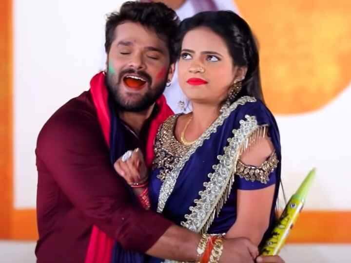 Khesari​ Lal Yadav Antra Singh Dui Rupaiyan Bhojpuri Song 2022 Anisha Pandey की खूबसूरती के कायल हुए खेसारी लाल यादव, वीडियो देख दीवाने हुए कदरदान