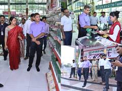 मुख्य सचिव अमिताभ जैन ने सी-मार्ट का किया निरीक्षण, ज्यादा बिक्री के लिए अधिकारियों को दिए ये जरूरी निर्देश