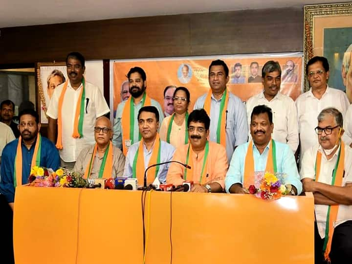 Goa CM Pramod Sawant, Eight Congress Turned BJP MLAs To Meet PM Narendra Modi In Delhi Today Goa CM Pramod Sawant, Eight Congress Turned BJP MLAs To Meet PM Modi In Delhi Today