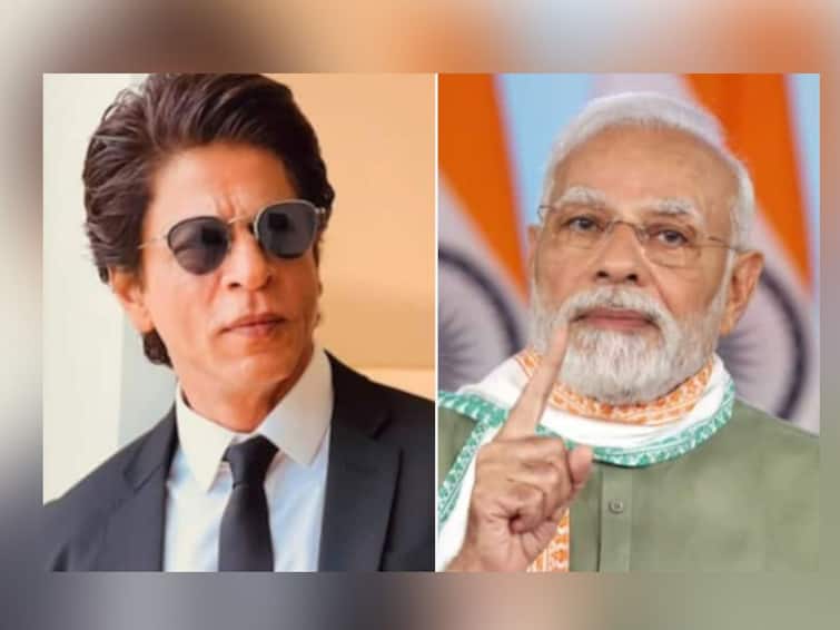 shah rukh khan wishes prime minister narendra modi on his birthday share post on social media Shah Rukh Khan :  'एक दिवस सुट्टी घेऊन...'; शाहरुख खाननं हटके अंदाजात पंतप्रधान नरेंद्र मोदींना दिल्या शुभेच्छा