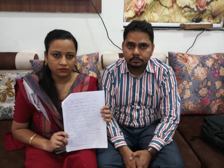 Threat of Sar Tan Se Juda to BJP Lady worker in Alwar over Gyanvapi Masjid Case remarks on social media ANN Alwar: अलवर में BJP महिला कार्यकर्ता को मिली 'सर तन से जुदा' की धमकी, पत्र में लिखा- ज्ञानवापी हमारा है