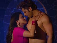 जलती अंगारों सी है मोनालिसा और विक्रांत की केमिस्ट्री, गुलाबी साड़ी में क्या खूब लगीं एक्ट्रेस