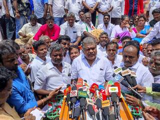 Rahul Gandhis walk underscores the waning Congress in India - GK Vasan இந்தியாவில் காங்கிரஸ் நலிந்து வருவதையே, ராகுல் காந்தியின் நடைபயணத்தின் அவசியம் வலியுறுத்துகிறது - ஜி.கே.வாசன் பேட்டி.