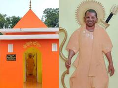 CM Yogi Temple In Masodha: मसौधा में शख्स ने बनवाया CM Yogi का मंदिर, सुबह-शाम की जाती है पूजा, देखिए तस्वीरें