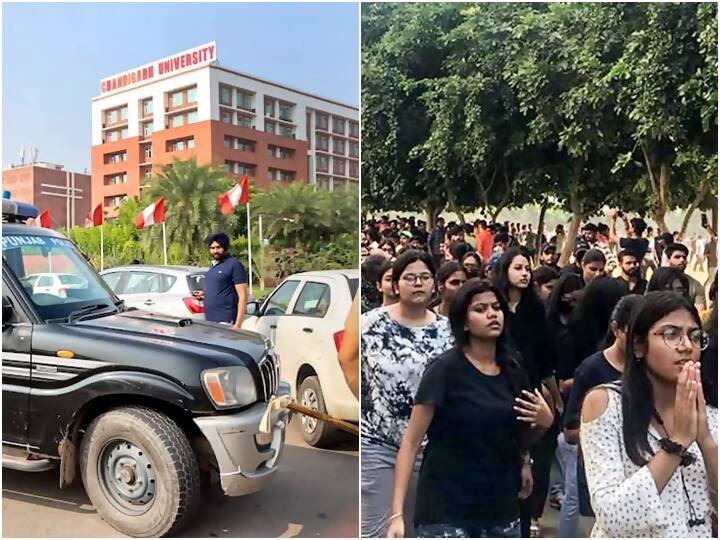 Chandigarh University Row: Students Allege Authorities 'Suppressing Facts'. 2 Arrested, 1 Detained — Updates Chandigarh University Row: Students Allege Authorities 'Suppressing Facts', 2 Arrested And 1 Detained — Updates Chandigarh University Row: Students Allege Authorities 'Suppressing Facts'. 2 Arrested, 1 Detained — Updates