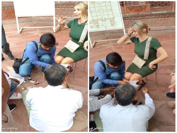 Monkey Menace At Taj Mahal: Spanish Tourist Attacked And Bitten While Taking Photos