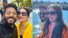 Raj Subhasree: কখনও খেলার মাঠ, কখনও সূর্যোদয়, রাজ-শুভশ্রীর ভ্রমণ ডায়েরি