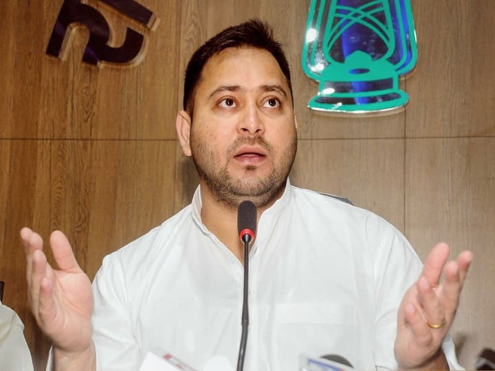 BJP scared of 2024 Lok Sabha polls Tejashwi Yadav CBI IRCTC scam RJD Central probe agencies ED Central Probe Agencies Can Open Offices At My Home, BJP Scared Of 2024 Polls: Tejashwi