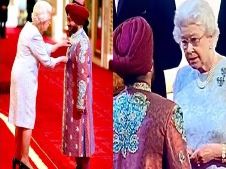 punjabi singer malkit singh shares an old video of him with late queen elizabeth watch here ਪੰਜਾਬੀ ਗਾਇਕ ਮਲਕੀਤ ਸਿੰਘ ਨੇ ਮਹਾਰਾਣੀ ਐਲੀਜ਼ਾਬੇਥ ਨਾਲ ਸਾਂਝੀ ਕੀਤੀ ਵੀਡੀਓ, ਲਿਖਿਆ ਇਮੋਸ਼ਨਲ ਨੋਟ