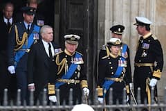World Leaders, Royal Family Members Among Thousands In Attendance At Queen Elizabeth's Funeral At Westminster Abbey. IN Pics