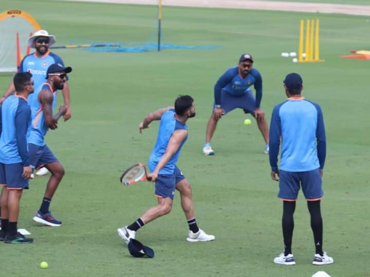 IND vs AUS T20 Series Team India ready for Matches Against Australia BCCI Shares pics IND vs AUS T20 Series : ऑस्ट्रेलियाविरुद्ध सामन्यांसाठी टीम इंडिया सज्ज, सराव करतानाचे फोटो व्हायरल, पाहा रोहित-पंतचे खास शॉट्स