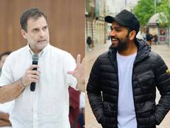 Watch:'टी-20 विश्वचषकात रोहित शर्मासह राहुल गांधी करणार ओपनिंग' टीव्ही अँकरकडून झाली मोठी चूक; व्हिडिओ व्हायरल 