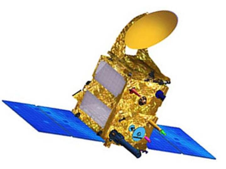 SARAL was launched on February 25, 2013 for oceanographic studies.  It carried two payloads built by the Paris based-National Centre for Space Studies (CNES), namely ALTIKA and AGROS.  The applications included marine meteorology, sea state forecasting, operational oceanography, seasonal forecasting, climate monitoring, and climate research. (Image: ISRO)