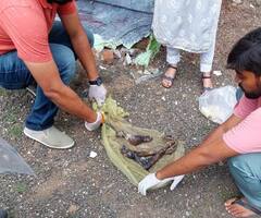 PHOTO : नाशिकमध्ये बिबट्याच्या कातडीच्या तस्करीचा डाव उधळला