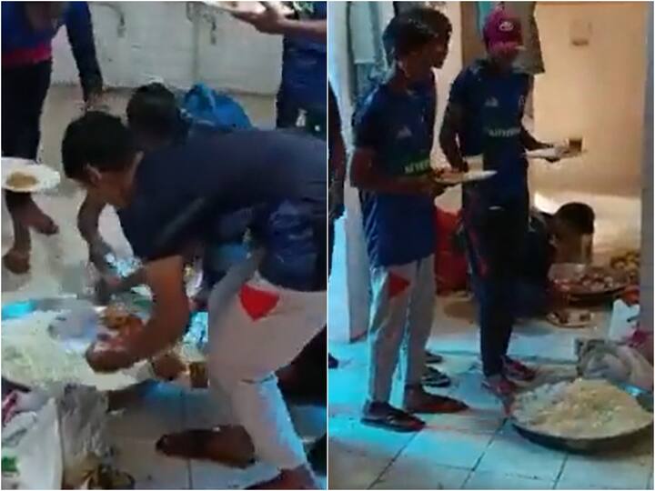 Uttar Pradesh News Meerut Food Served To Kabaddi Players Kept In Toilet Floor Video Goes Viral Uttar Pradesh News: బాత్రూమ్‌లో భోజనాలు- కబడ్డీ ప్లేయర్లకు ఘోర అవమానం!