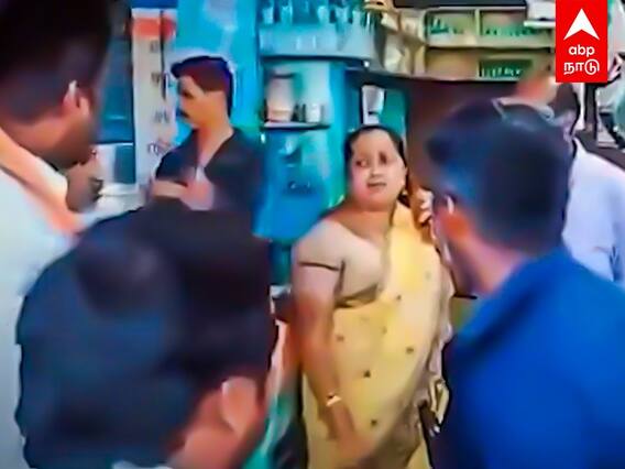 Hindu Munnani Clash with DMK : கடையை அடைக்க சொன்ன இந்து முன்னணி... சீறிவந்த பெண் குரல்