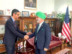 अमेरिका में पहली बार सुंदर पिचाई ने किया भारतीय दूतावास का दौरा, तरनजीत सिंह संधू से इन मुद्दों पर हुई बात