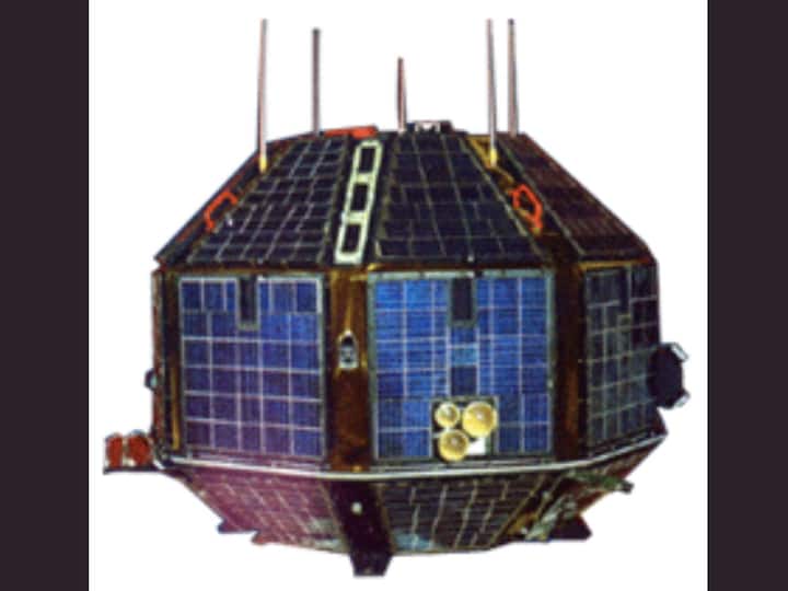 Bhaskara-1 was the first operational remote sensing satellite launched by ISRO. It carried a television camera with one kilometre-resolution and a satellite microwave radiometer (SAMIR), which was utilised in environmental applications such as weather forecasting and climate monitoring. SAMIR provided data on water vapour and liquid water content on a global scale. It had a resolution of 150 to 200 kilometres. The satellite was launched on June 7, 1979. (Image: ISRO)