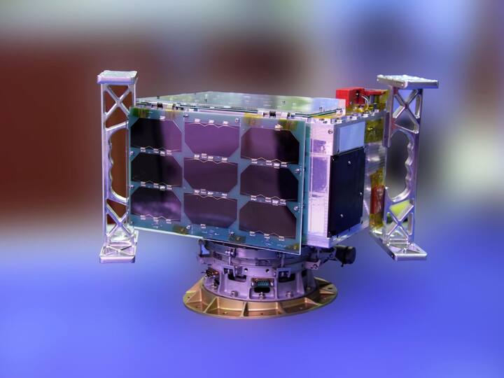 An important milestone achieved by the ISRO is the launch of Earth Observation Satellites. Earth Observation Satellite (EOS)-04 (in image) is a radar imaging satellite designed to provide high quality images under all weather conditions and to facilitate applications such as agriculture, forestry, plantations, soil moisture, hydrology, and flood mapping. It was launched on February 14, 2022. (Image: ISRO)