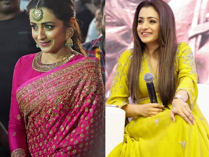 Actress Trisha Photos : நடிகை த்ரிஷாவின் க்யூட் பிக்ஸ்