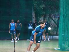 Ind vs Aus: Virat Kohli Bowls In Nets Ahead Of 1st T20I Vs Australia - See Pics
