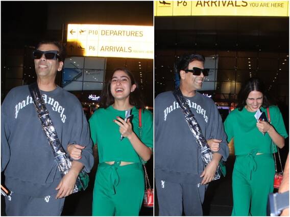 Video: Karan Johar ने एयरपोर्ट पर पूछा कौन होगा 'सारा का शौहर?', Sara Ali Khan बोलीं- मुझे विश्वास नहीं हो रहा कि... Video: Karan Johar ने एयरपोर्ट पर पूछा कौन होगा 'सारा का शौहर?', Sara Ali Khan बोलीं- मुझे विश्वास नहीं हो रहा कि...