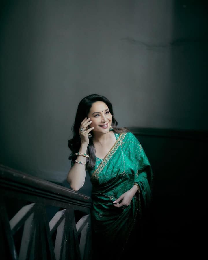 माधुरी दीक्षित ही चाहत्यांच्या हृदयाची धडधड आहे.(फोटो सौजन्य:madhuridixitnene/इंस्टाग्राम)