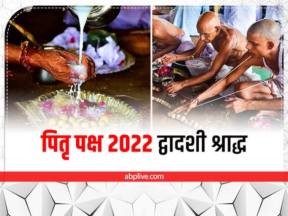 Pitru Paksha 2022: द्वादशी श्राद्ध में कल इन 3 पवित्र वस्तु से रूठे पितरों को मनाएं, पितृ दोष होगा खत्म Pitru Paksha 2022: द्वादशी श्राद्ध में कल इन 3 पवित्र वस्तु से रूठे पितरों को मनाएं, पितृ दोष होगा खत्म