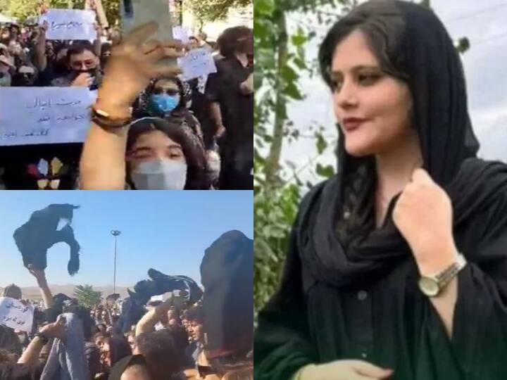 Iran Hijab Controversy Mahsa Amini Death Varanasi Women Protest in Support of Iranian Women Hijab पर ईरान से हिंदुस्तान तक जंग - Iran ने जिस महिला महसा अमीनी को मारा है, उसके समर्थन में भारत में उठी आवाज