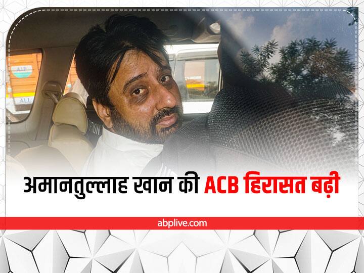 Delhi waqf borad news No relief to Amanatullah Khan court extended ACB custody Amanatullah Khan News: AAP विधायक अमानतुल्लाह खान को राहत नहीं, अदालत ने बढ़ाई ACB की हिरासत