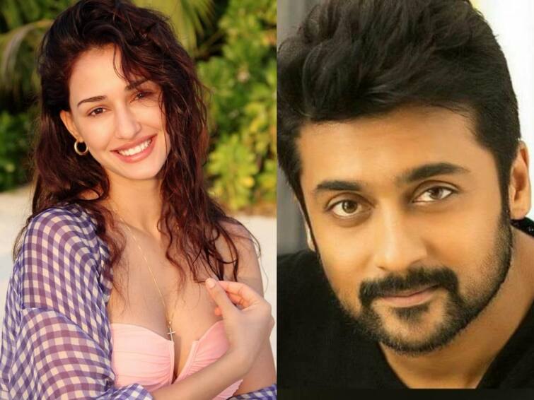 Disha Patani Heads To Goa To Begin Shoot Of Suriya 42 Disha Patani: உற்சாக கோவா பயணம்.... ’சூர்யா 42’ அப்டேட்டை அள்ளி கொடுத்த திஷா பதானி!