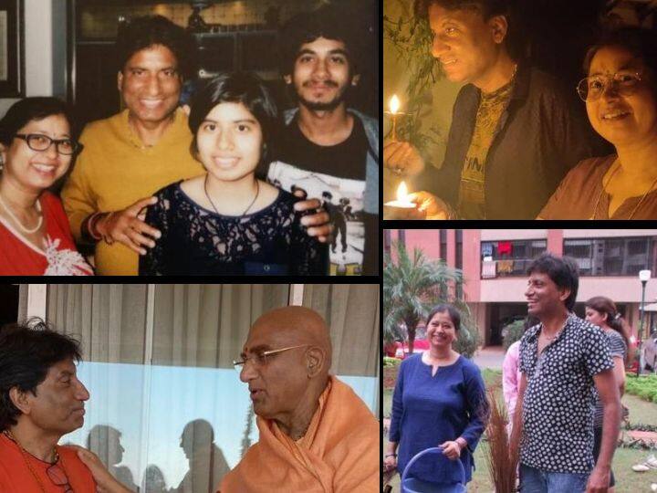 Raju Srivastav Unseen Pics: कॉमेडी किंग राजू श्रीवास्तव अब हमारे बीच नहीं रहे. राजू के निधन से उनकी फैमिली पर दुखों का पहाड़ टूट गया है. इस बीच राजू श्रीवास्तव की कुछ अनदेखी तस्वीरें सामने आईं हैं.